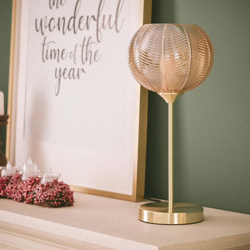 Lámpara de mesa Años 20 | Cristal Vintage Ambiente Exclusivo