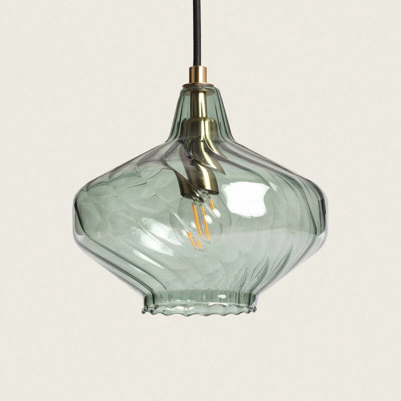 Lámpara Colgante Twist | Cristal Diseño Premium Años 20