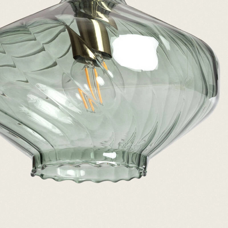 Lámpara Colgante Twist | Cristal Diseño Premium Años 20