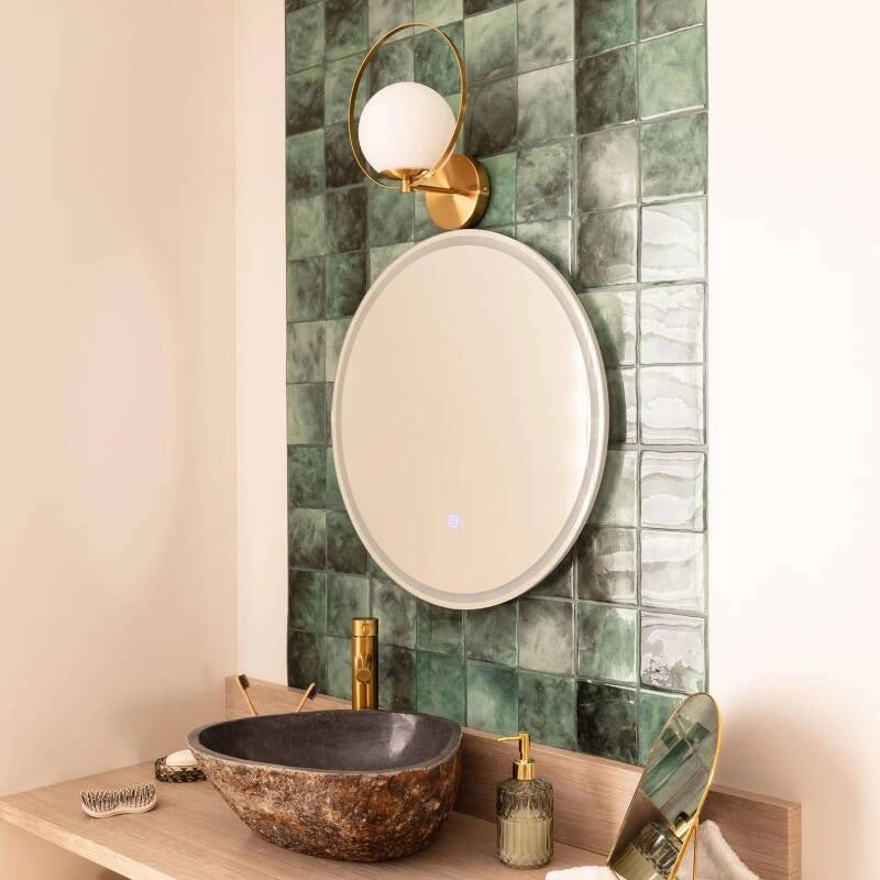 Lámpara de Pared | Diseño Premium | Cristal Opaco Vintage