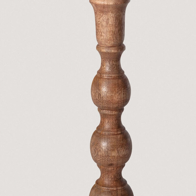 Lámpara Mesa Zazen | Madera Mango Sostenible | Mano y Única