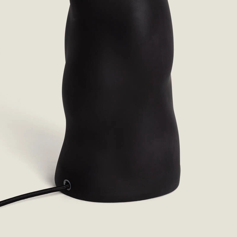 Lámpara Mesa | Lino y Metal | Diseño Contemporáneo Elegante