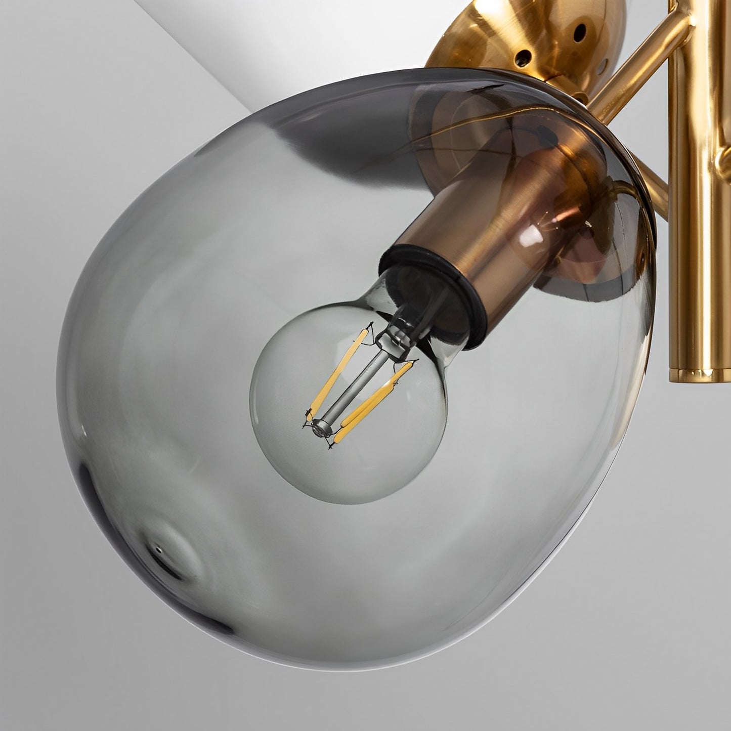Lámpara Colgante | Cristal Soplado Colores | 4 Luces E27