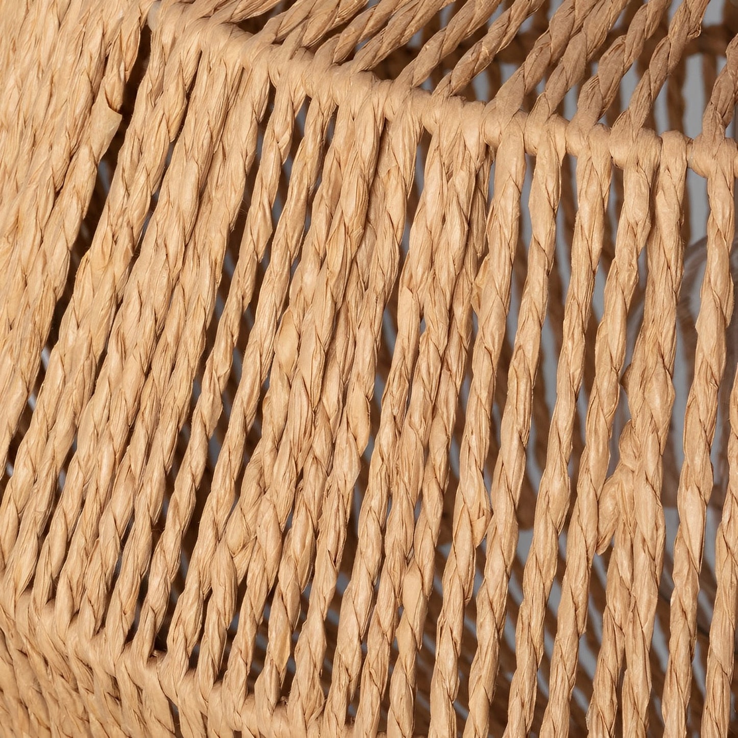 Lámpara Colgante Papel Kena Natural | Diseño Artesanal Único