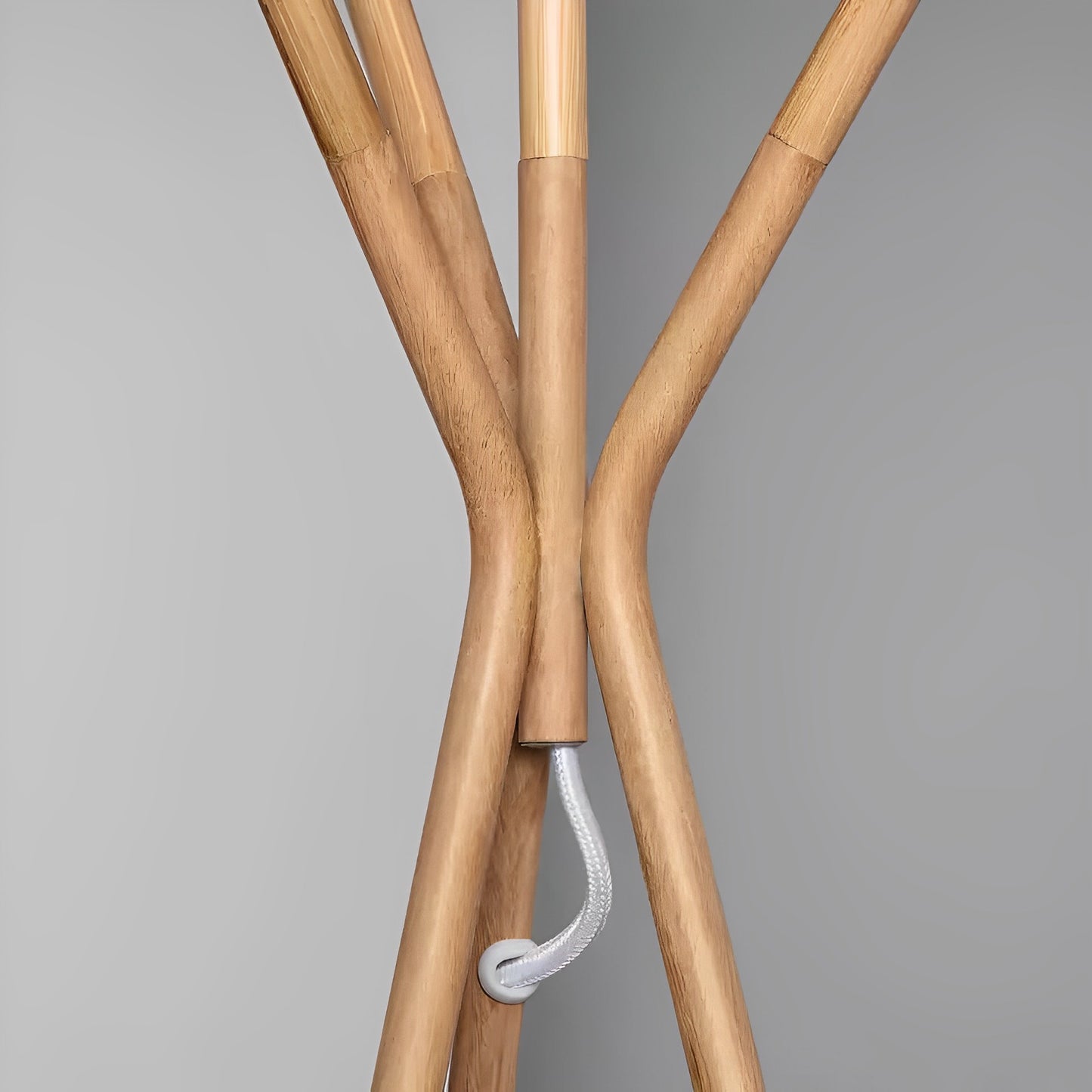 Lámpara de Pie Angkasa Bambú Natural | Diseño Artesanal