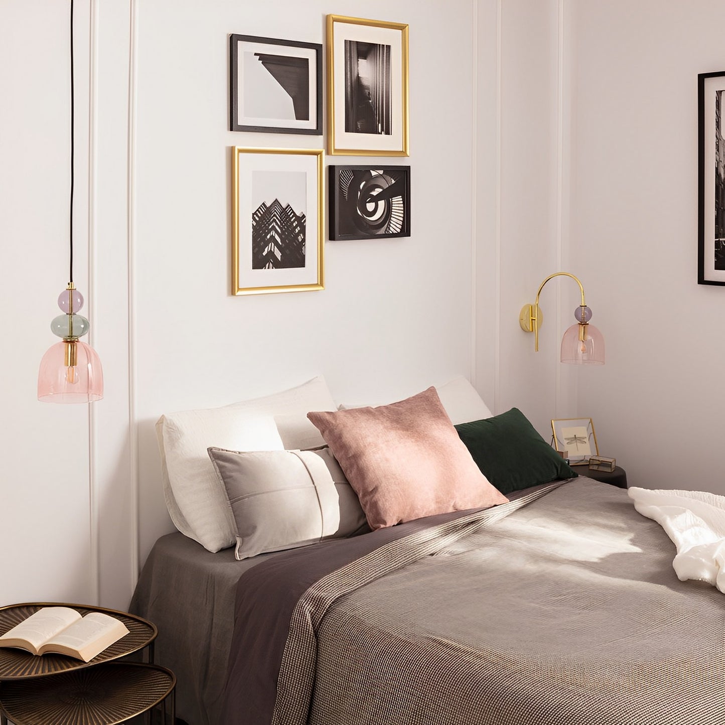 Lámpara de Pared | Diseño Premium Vintage | Cristal Color