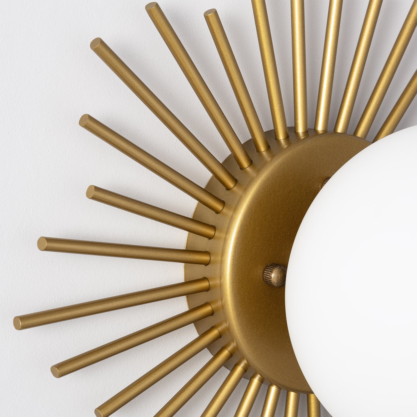 Lámpara de Pared | Metal y Cristal | Diseño Premium Elegante