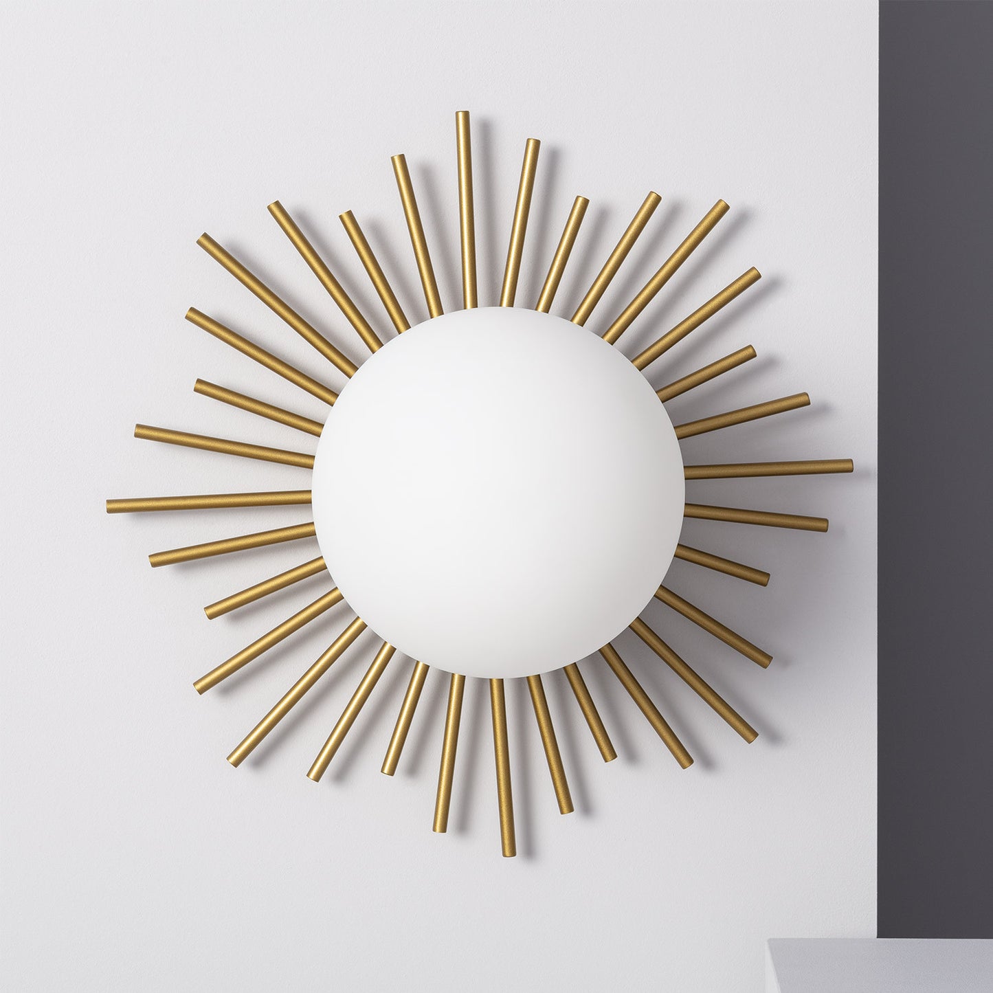Lámpara de Pared | Metal y Cristal | Diseño Premium Elegante