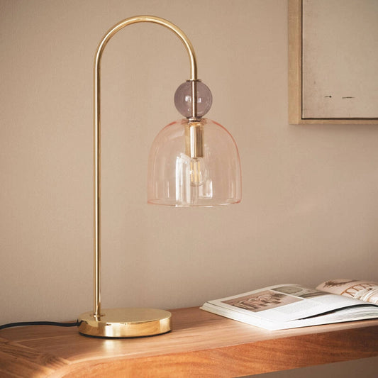 LÁMPARA DE MESA DE DISEÑO PREMIUM, COLECCIÓN ELMAS.