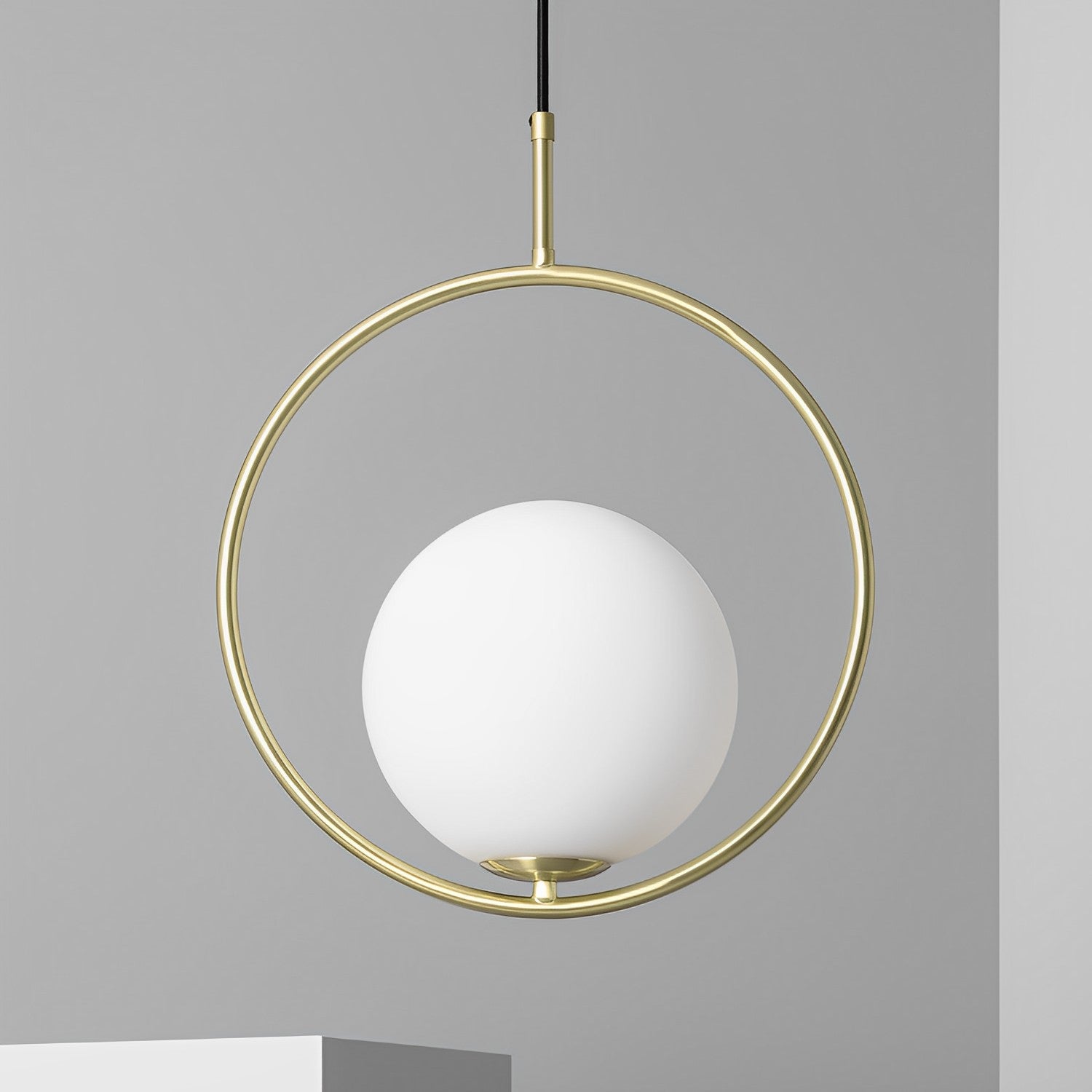 Lámpara Colgante | Cristal Opal | Diseño Moderno Premium