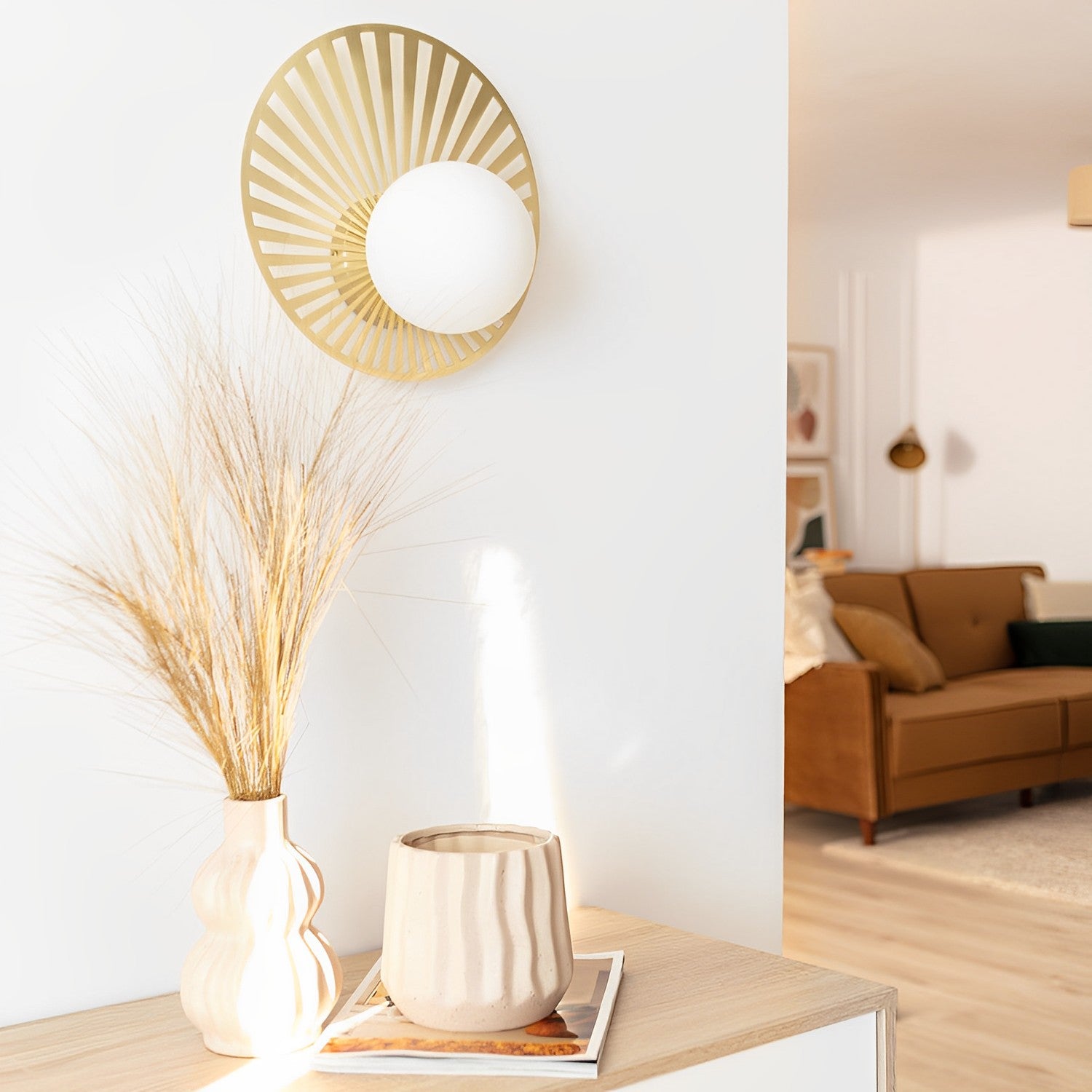 LÁMPARA DE PARED DE DISEÑO PREMIUM, COLECCIÓN MOONLIGHT
